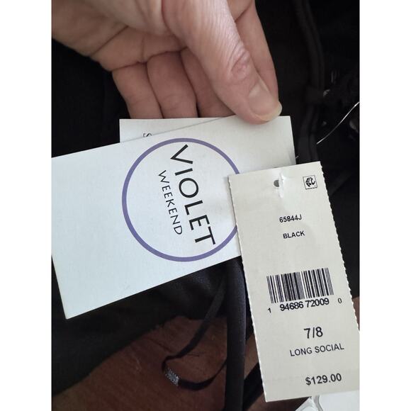 Violet Weekend Halter Neck Sequin Knit Dress Juniors Size NWT $129 - Picture 8 of 16